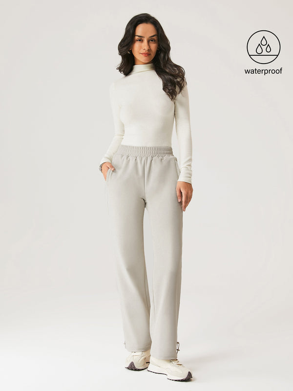 OGLmove Water-Proof Fleece-Lined Elastic Waist Pant