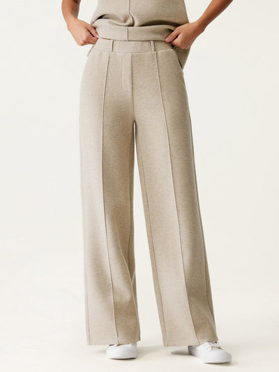 High Waist Rechte Pijp Pull-On Broek