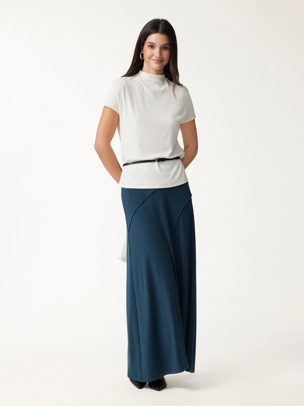 OGLmove Mock Neck Short Sleeve Bra Top